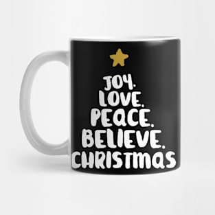 Joy Love Peace Mug